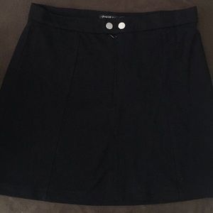 Bershka black skirt
